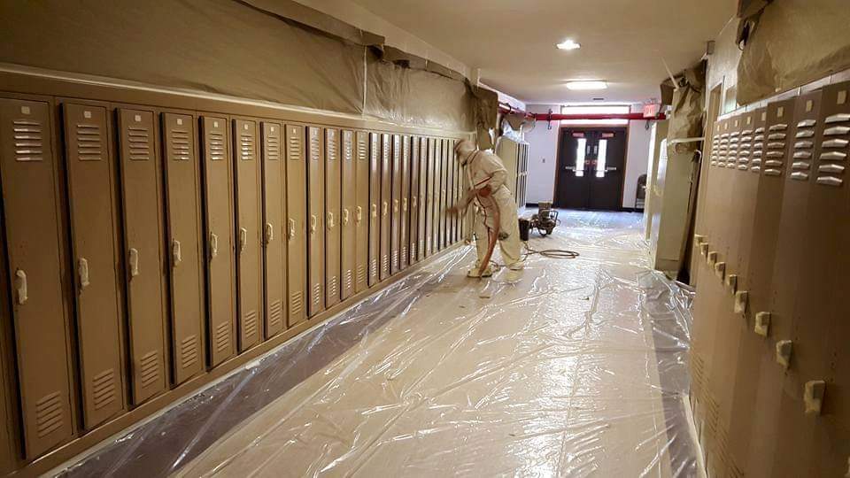 Locker Repaint Electrostatic Painting Specialist