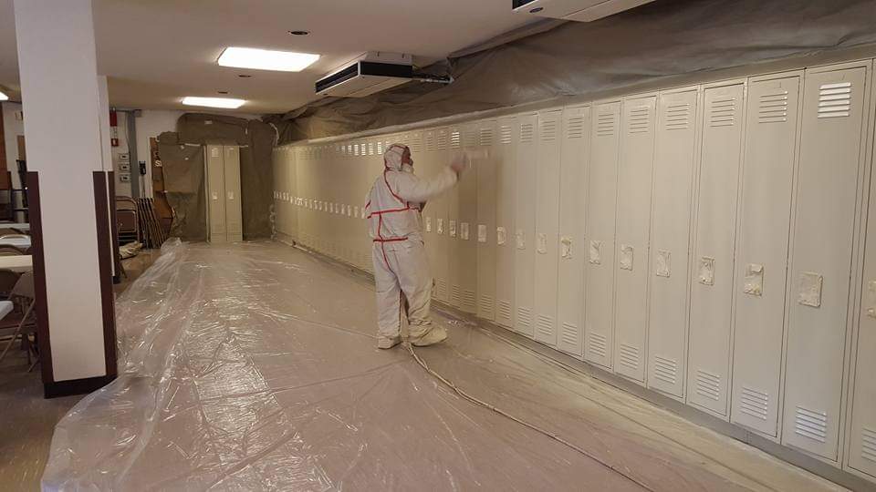 Locker Repaint Electrostatic Painting Specialist