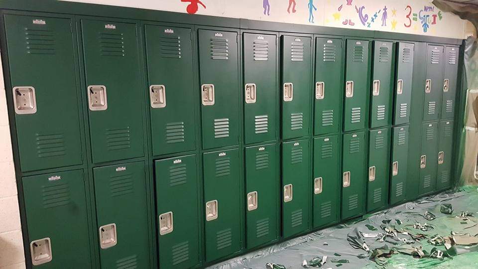 Locker Repaint Electrostatic Painting Specialist